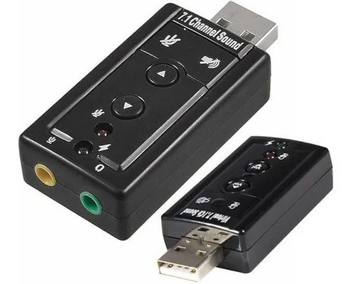 Tarjeta De Sonido Usb Audio 5.1 Pc Laptop Febo