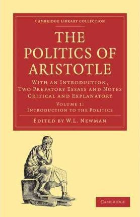 Libro Politics Of Aristotle 4 Volume Paperback Set Politi...