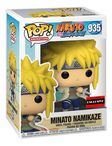 Funko Pop Naruto - Minato Namikaze #935 Exclusivo