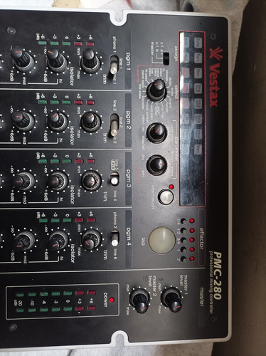 Mixer Dj Vestax Pmc-280 (Usado)