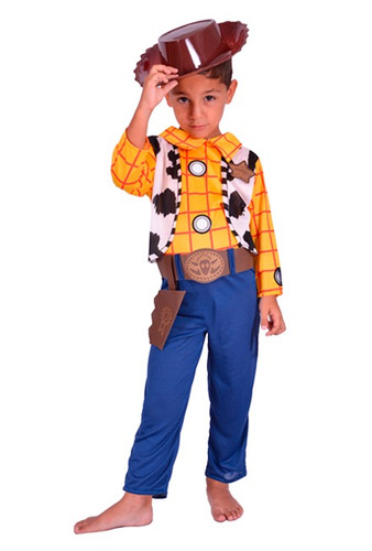 Disfraz Woody Toy Story 4 Talle 1 New Toys Cad7741 Disney