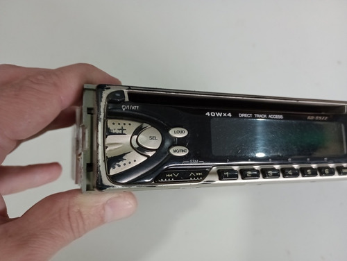 Cd Player Jvc Kd S577 Funcionando Ver Vídeo (Usado)