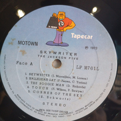 Jackson 5ive - Skywriter (lp, Album) (Usado)
