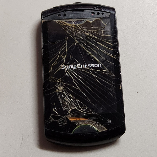Sony Xperia Live Wt19 Walkman Para Piezas O Reparar,!! Leer Descripcion!!, Celular Retro Clasico Coleccion Vintage Antiguo Txt Pro Mini Sk17 K550 K205 Negro (Usado)