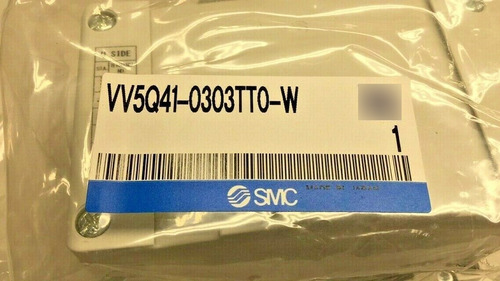 Smc Vv5q41-0303tt0-w Valve 3-station Manifold Vq4000 4/5 Ccb