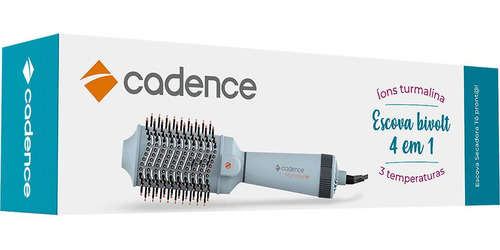 Escova Secadora Cadence Esc710 Tô Pronta 4 Em 1 - Bivolt