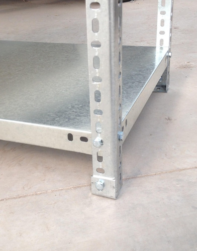Imagen 3 de 3 de Estantería Metálica Mecano 200x90x40 Cm. 5 Niveles 575 Kg