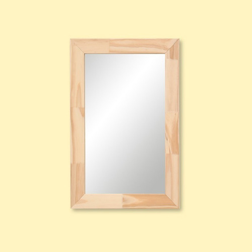 Espejo Rectangular Madera Finger 39x59cm Reflejar