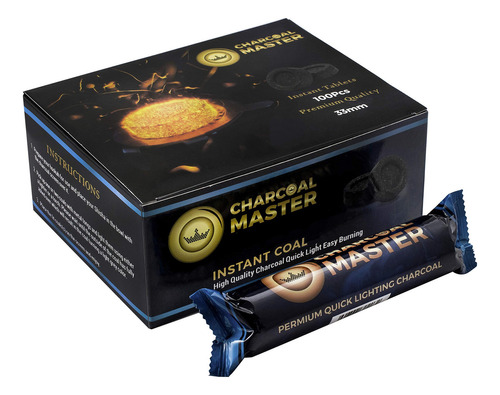 Charcoal Master Tabletas De Carbon Para Incienso, Tabletas D