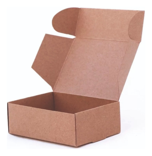  Caja Carton Packaging 12x11x5 Tapa Autoarmable 25 Unidades