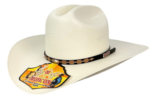 Sombrero Morcon Shantung 20x Copa Baja F-10cm