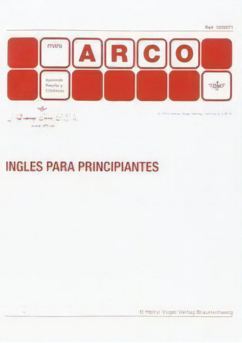 Ingles Para Principiantes Mini Arco, De Aa.vv. Editorial Ferrer En Español