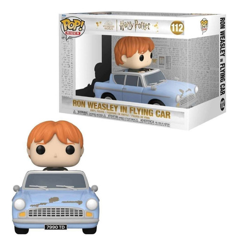 Funko Pop Ride Supdlx Hp Cos 20th - Ron W/car