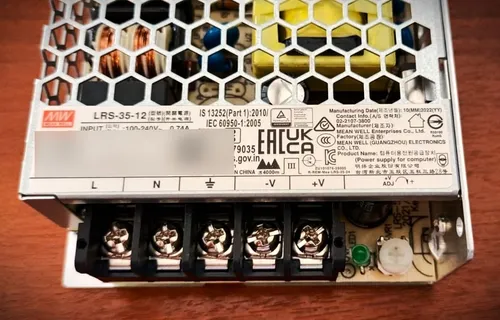 Fuente Alimentación Mean Well Lrs-35-12, 12v 3a