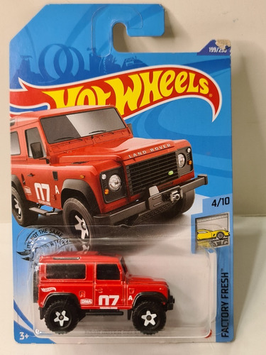 Hot Wheels Land Rover Defender 90 Misrecuerdosmx