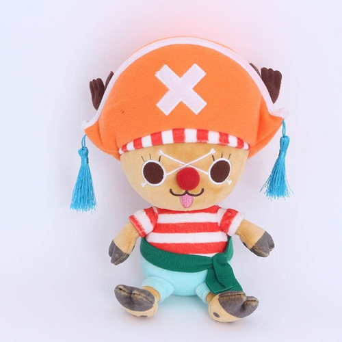 Novo One Piece Buggy Tony Chopper Boneca Pelúcia Brinquedo