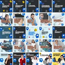 Comprar 100 Artes Informática 3.0 Arquivo Editável Canva