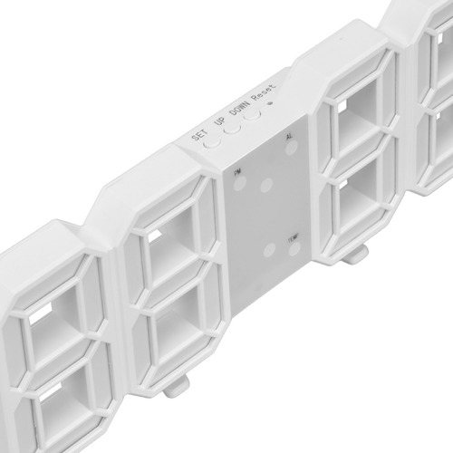 Reloj Led Digital De Pared Con Pantalla De Temperatura De Di