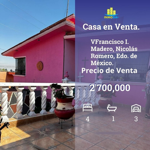 Casa En Venta En Francisco I. Madero Nicolás Romero