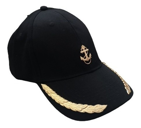 Gorro Jockey Estilo Naval Con Insignias De Armada Rusa