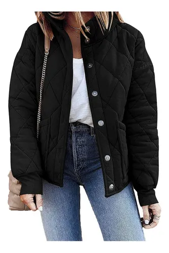 Chaqueta negra cheap mujer