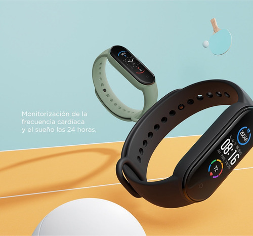 Pulsera Inteligente Xiaomi Mi Band 5 Pantalla 1.1'' Cover Co
