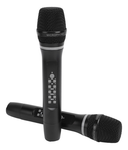 Micrófono Inalámbrico, Sistema De Karaoke, Doble Mano, Inalá