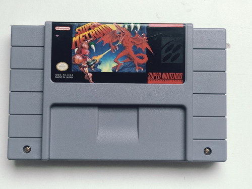 Cod 272 Super Metroid Snes Original Super Nintendo