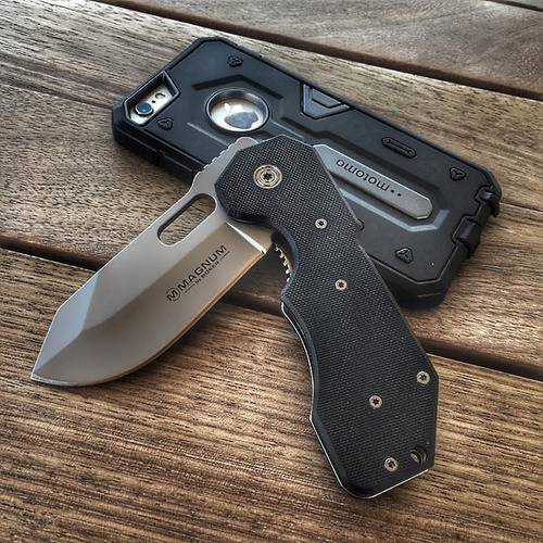 Navaja Boker Bulldog Alta Dureza Tactic Militar Free Shiping