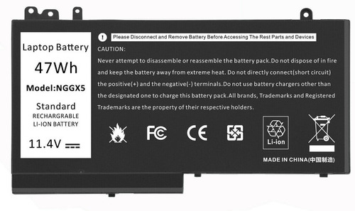 Bateria Para Dell Latitude E5270 E5470 E5570 Nggx5 954df