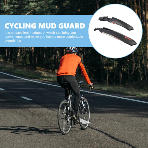 1 Par De Guardabarros Portátiles Para Bicicletas De Montaña