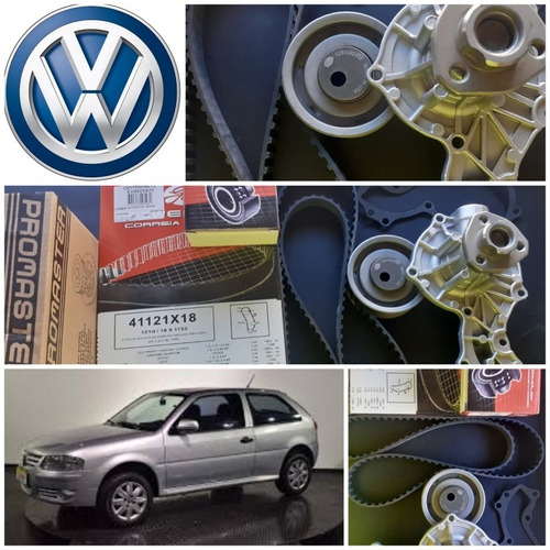 Kit De Tiempo Volkswagen Gol Parati Saveiro Crossover Vento
