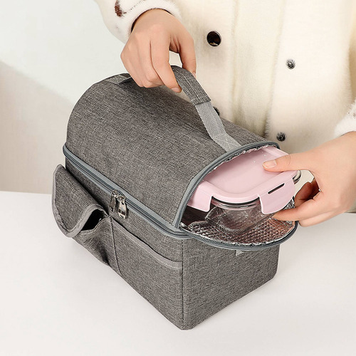 Bolsa Térmica Grande Para Pícnic, Aislante, Para Mujer Y Hom