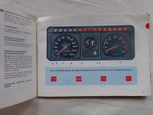 Manual Guantera Renault 9 R9 1991 Instrucciones Catalogo (Usado)