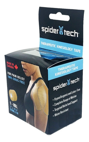 Cinta Kinesiológica - Vendaje Neuromuscular Spidertech Tape 