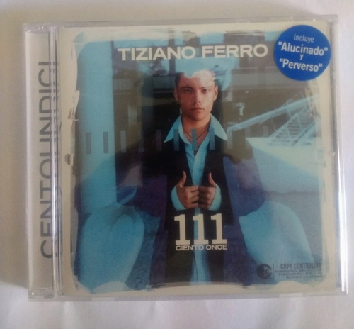 Tiziano Ferro Ciento Once 111 Cd Original 