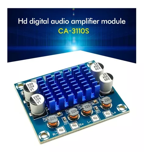 Placa Modulo Amplificador Audio Tpa3110s 30w + 30w Dc 8-26v