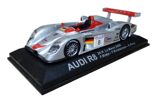 Audi R8 Le Mans 2000 Ixo 1/43 100 Años Sport Automovil