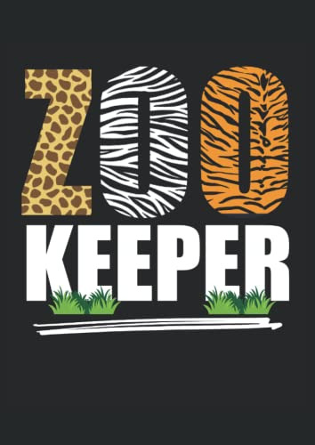 Zoo Keeper: Cuaderno | Cuadriculado | A Cuadros Din A4 -21 X