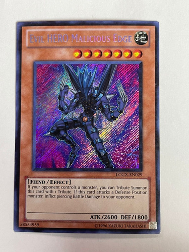 Evil Hero Malicious Edge Yugioh