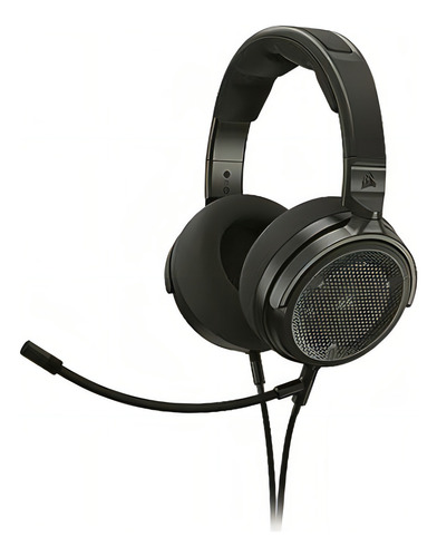 Fone de ouvido para jogos Corsair Virtuoso Pro com parte traseira de carbono