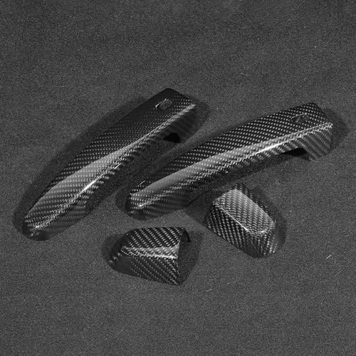 Manilla De Puerta De Fibra De Carbono Para Chevrolet Camaro
