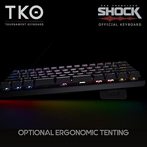 Teclado Mecánico Kinesis Gaming Tko | Interruptores Rojas