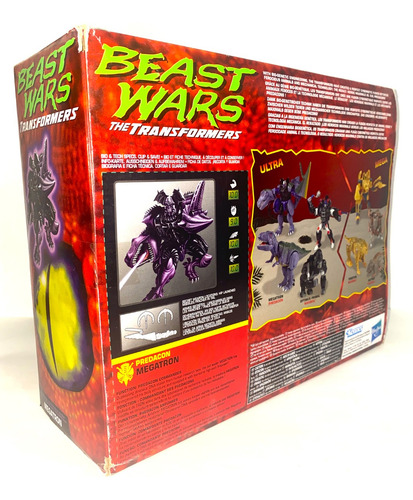 Optimus Primitivo,megatron,transformers Beastwars Hasbro2021