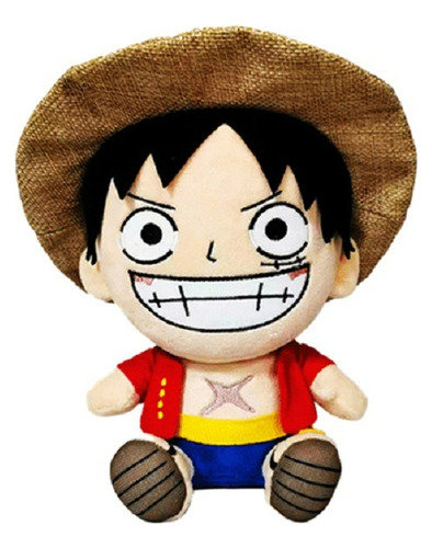 Boneco Pelucia One Piece Luffy A Pronta Entrega Ok