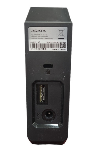 Imagen 5 de 7 de Disco Duro Externo Adata Ahm800-4tu32g1 4tb Negro