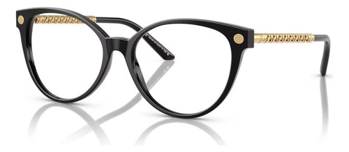 Armazon Versace Oftalmico Modelo Ve3353 54 Negro