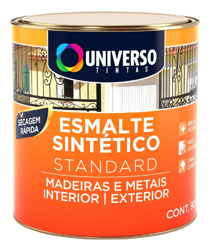 Tinta Esmalte Sintético Standard Cor Creme Metal 900ml