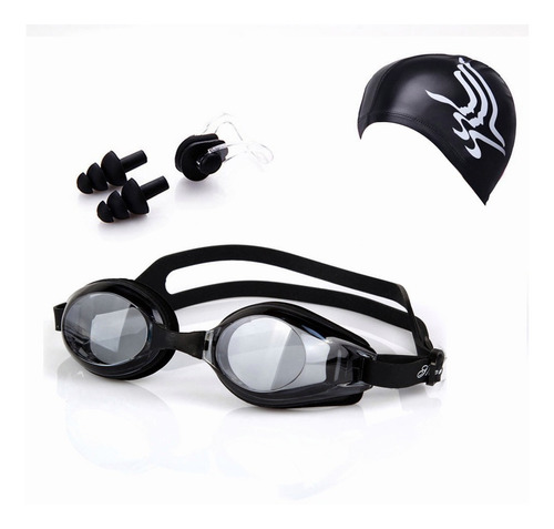 Gafas De Natación Kit 4en 1, Nadar Protección Uv Antivaho