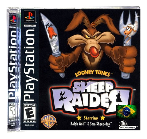 Looney Tunes - Sheep Raider (dub.br) -física - Playstation 1